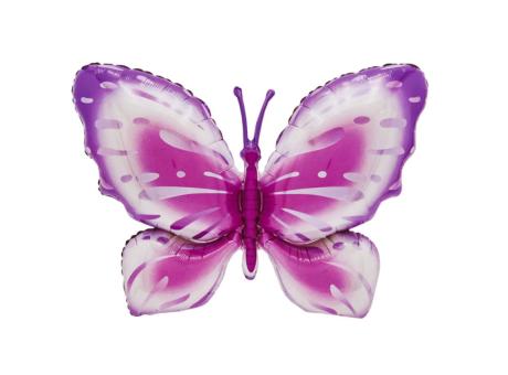 GLOBO MARIPOSA (89X67CM) FUCSIA