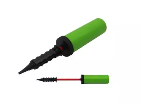 Imagen miniatura de INFLADOR DE GLOBO MANUAL VERDE