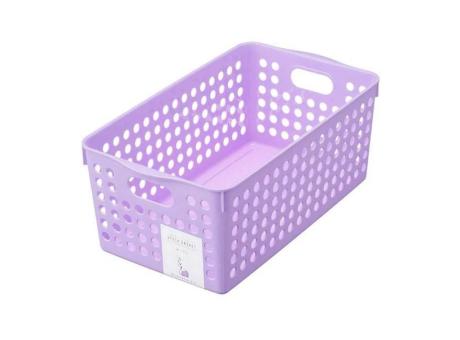 CAJA RECTANGULO (16.6X29.3X11.5CM) PURPURA