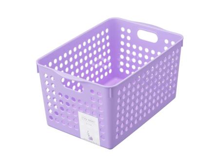 CAJA RECTANGULO (18X27.4X14.3CM) PURPURA