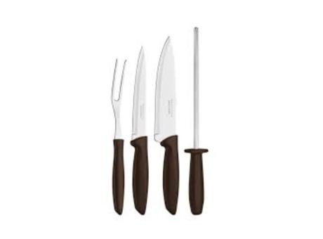 JUEGO ASADO PLENUS TRAMONTINA 4 PCS