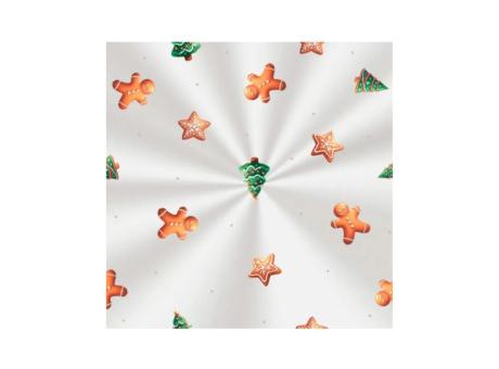 BOLSA PP DECORATIVA NAVIDAD GINGERBREAD 15X22 C50
