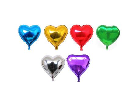 Imagen miniatura de GLOBOS PLAST. CORAZON 18'' CM02375 X1