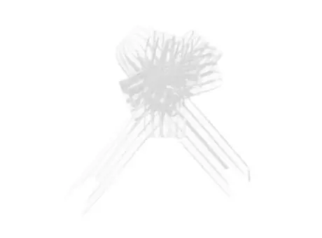 MOÑO  MARIPOSA GUARDABLE GRANDE DISENOS VARIOS,PLASTICO EN BOLSITA,RAYAS VERTICAL, BLANCO,D5CM*L73CM