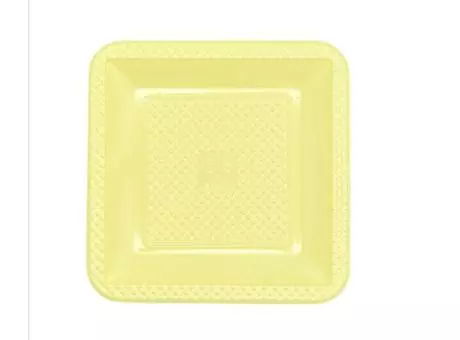 Imagen miniatura de PLATO FORFEST FORFEST CUADRADO 15CM AMARILLO CANDYX50 PQYAM-15