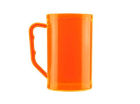 VASO CHOPP NARANJA NEON 500ML SUPERCOPO