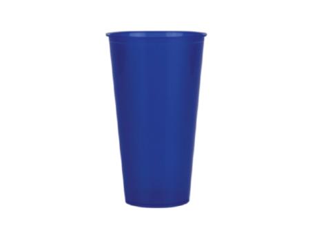 VASO ECO BEER 450 ML AZUL NEON