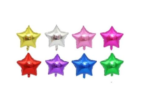 Imagen de GLOBO MDC PLAST. ESTRELLA 18\" A2084