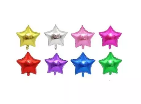 GLOBO MDC PLAST. ESTRELLA 18\" A2084