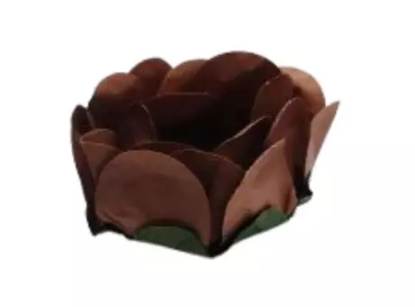 FORMITA FLOR LISO MARRON C40