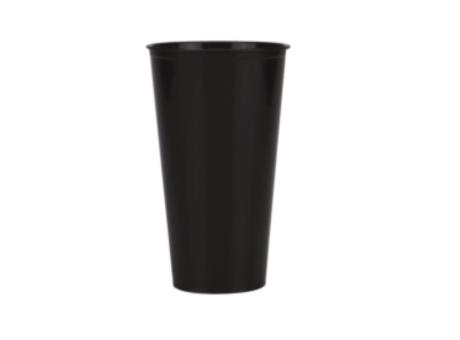 VASO BEER 450 ML NEGRO