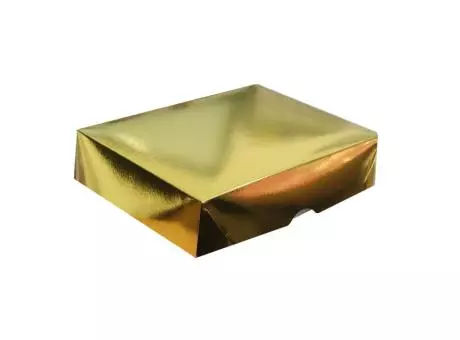 Imagen miniatura de CAJA RET-D METAL ORO 11,5X17X3