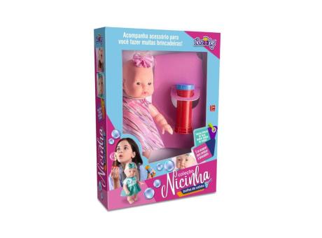 MUÑECA NICINHA BOLHA SABAO R.1139 NOVA TOYS