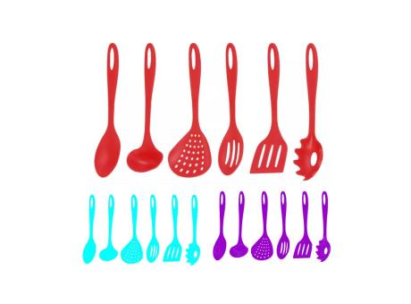 SET UTENSILIOS PLASTICOS COCINA F-QC6