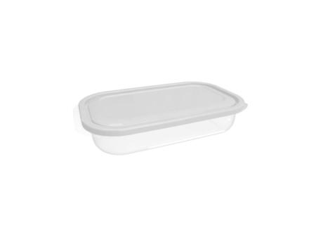 RECIPIENTE RASO RECTANGULAR 1,9 L BLANCO R. 302.012.002 NITRON