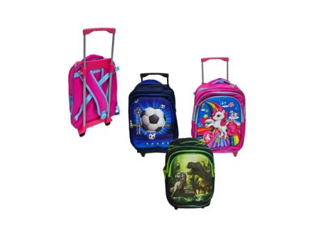 MOCHILA INFANTIL CON RUEDITA OM20438