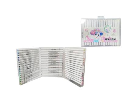 SET MARCADOR 2 PUNTAS 48PCS ZS-239-48