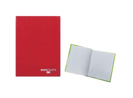 CUADERNO TD ARAÑA 48H 1R - ROJO