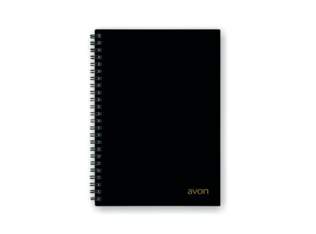 CUADERNO EJECUTIVO AVON COLOR NEGRO