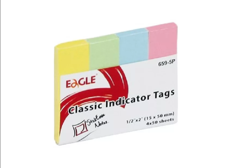 NOTA ADHESIVA EAGLE 5 COLORES 659-5P