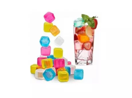 Imagen miniatura de CUBOS DE HIELO REUTILIZABLES 12 PZS SOL-12P