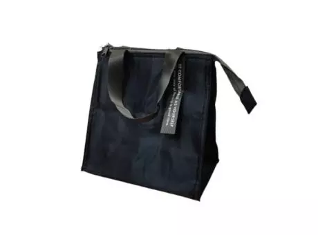 Imagen miniatura de BOLSA TERMICA PARA VIANDA (22X22X14CM) NEGRO