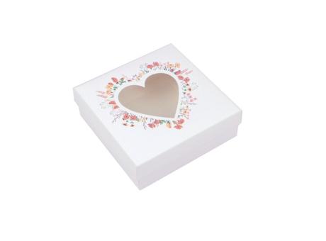 CAJA 15X15X5 CORAZON DISEÑO FLORES PK042.20