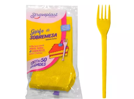 Imagen miniatura de TENEDORCITO AMARILLO 20 X 50