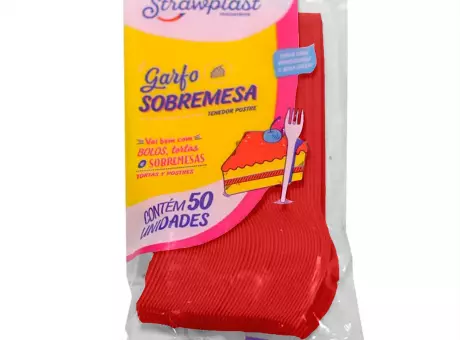 TENEDORCITO ROJO 20 X 50