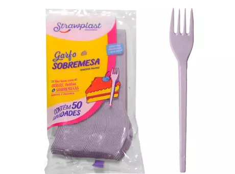 TENEDORCITO LILA CANDY 20 X 50
