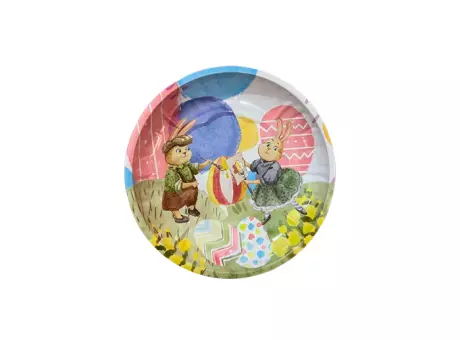 Imagen miniatura de PLATO INOX CONEJO AJ2362