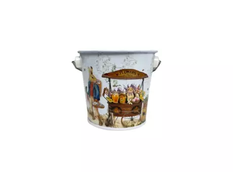 Imagen miniatura de POTE LATA PASCUA 8*7*6CM A1670