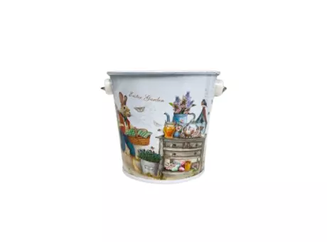 Imagen miniatura de POTE LATA PASCUA 8*7*6CM A1670