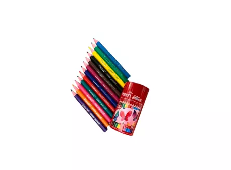 Imagen miniatura de LAPIZ COLOR 12P (8CM)