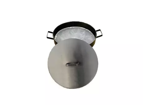 Imagen miniatura de TAPA 50 CM CHAPA NEGRA 2 MM NEWEN