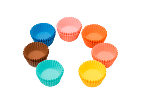 Imagen miniatura de MOLDE DE PAPEL P/CUPCAKE REDONDO REF. 54091