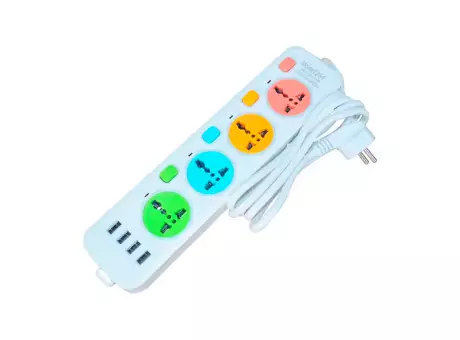 ZAPATILLA ALARGUE CON USB FY-264