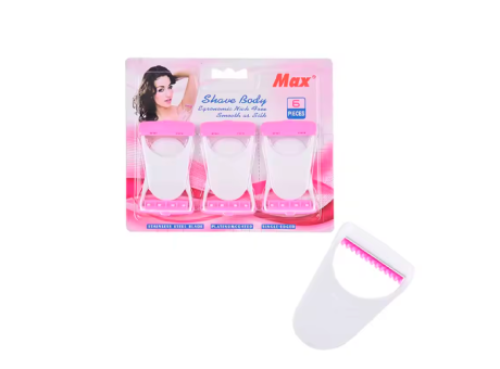 Imagen miniatura de AFEITADOR 6 PCS ROSA A1P5701
