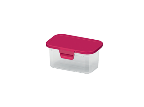 RECIPIENTE CON TAPA FIJA - ROSA 330ML 554012087 NITRON