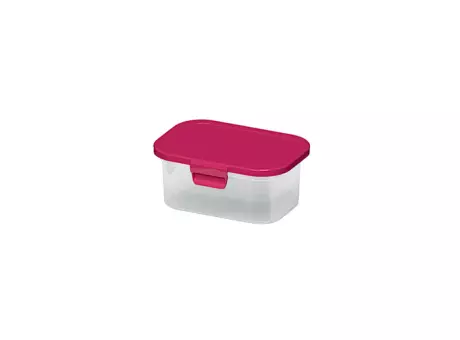 RECIPIENTE CON TAPA FIJA - ROSA 600ML 555012087 NITRON