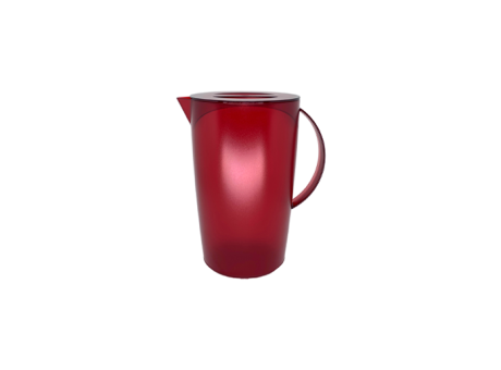 JARRA NEOFRESCO COM TAMPA PS 2L - ROJO TRANSP R: 01111006 NEOPLAS
