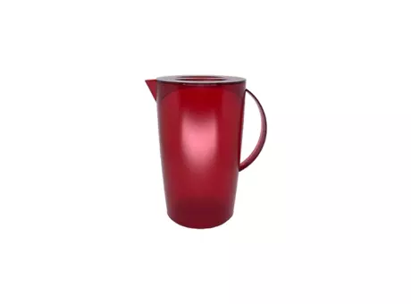 JARRA NEOFRESCO COM TAMPA PS 2L - ROJO TRANSP R: 01111006 NEOPLAS