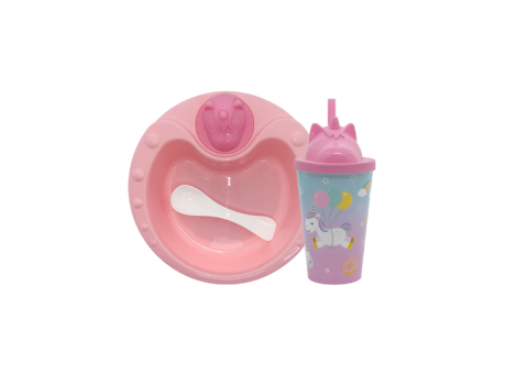 KIT ALIMENTACION INFANTIL MOMENTOS -UNICORNI R: 01601127 NEOPLAS