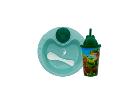 KIT ALIMENTACION INFANTIL MOMENTOS-DINOSAURIO R: 01601125 NEOPLAS