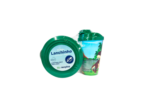 Imagen miniatura de KIT ESCOLAR BABY LANCHINHO DINO R: 01431025 NEOPLAS