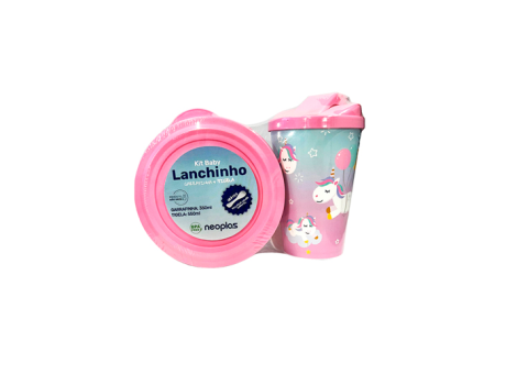 Imagen miniatura de KIT ESCOLAR BABY LANCHINHO UNICORNIO R: 01431023 NEOPLAS