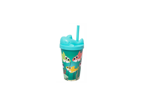 Imagen miniatura de VASO BABY ANIMALES PP 350ML TIBURONCITO- TIFFANY R: 01195732 NEOPLAS