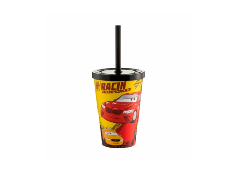 Imagen miniatura de VASO BABY PP 350ML AUTITOS-NEGRO R: 01195767 NEOPLAS