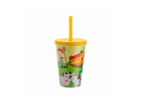 VASO BABY PP 350ML FGRANJITA-AMARILLO CAN R: 01195742 NEOPLAS