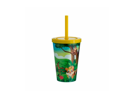 Imagen miniatura de VASO BABY PP 350ML SELVA-AMARILLO CANARIO R: 01195749 NEOPLAS